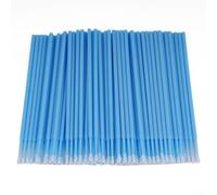 Springwillfly Lot de 100 pinceaux de retouche en microfibre avec pointe de 2,5 mm pour une livraison contrôlée de peinture sur les panneaux de carrosserie et accessoires de voiture