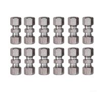 Springwillfly Lot de 12 connecteurs de ligne de frein pour lignes de frein de 4,75 mm utilisées dans les positions de frein avant, arrière, gauche, droite, haut et bas