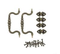 Springwillfly Lot de 2 poignées d'armoire en bronze antique pour améliorer l'esthétique de la maison