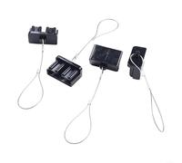 Springwillfly Lot de 4 cache-connecteurs de batterie en caoutchouc pour connecteurs de style Anderson (50A-noir)