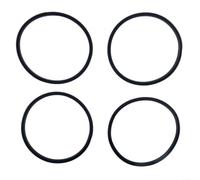 Springwillfly Lot de 4 joints en silicone pour couvercle de tasse réutilisable, joint étanche pour bouteille, pour un usage quotidien avec verres isothermes