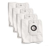 Springwillfly Lot de 4 ou 10 sacs à poussière pour aspirateur robot Loeffen LFRC5000 - Filtration multicouche pour retenir la poussière et prolonger la durée de vie de l'aspirateur