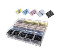 Springwillfly Lot de 900 connecteurs de fils électriques thermorétractables étanches isolés pour applications automobiles et marines