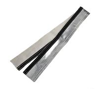 Springwillfly Manchon de protection thermique en métal pour tuyau métallique - Diamètre intérieur : 12 mm - Protection en aluminium pour conduites d'huile et d'admission d'air