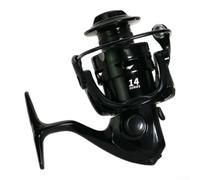 Springwillfly Moulinet de pêche avec rapport d'engrenage 5,5:1, bobine en aluminium de 8 kg et tige principale en métal pour une durabilité accrue en eau douce salée (BD7000)