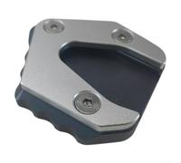 Springwillfly Plaque d'extension pour béquille de moto PG1 2023+ avec support latéral en alliage d'aluminium pour une stabilité accrue et une protection anti-basculement (gris)