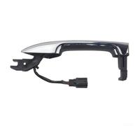 Springwillfly Poignée de porte extérieure avant gauche avec bouton inductif compatible avec Honda Accord 2008-2012 Plastique ABS de rechange 72181-TA1-J01