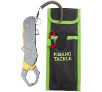 Springwillfly Poignées de pêche pliables en alliage d'aluminium 6061 avec corde antidérapante pour plusieurs techniques et scénarios de pêche (gris)