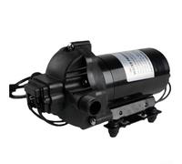 Springwillfly Pompe à diaphragme compacte fiable 115 V 220 V pour bateaux VR avec auto-amorçage, interrupteur de pression, mise hors tension et fonctionnement à faible bruit pour le transfert d'eau