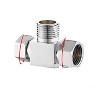 Springwillfly Raccord de dérivation d'eau pour contrôler les chemins d'écoulement dans les réseaux de tuyaux standard, une sortie en deux pour quatre voies (A-5)