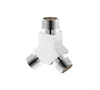 Springwillfly Raccord de dérivation d'eau pour contrôler les chemins d'écoulement dans les réseaux de tuyaux standard, une sortie en deux pour quatre voies (D-1)