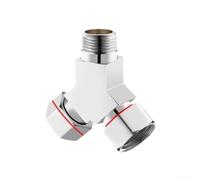 Springwillfly Raccord de dérivation d'eau pour contrôler les chemins d'écoulement dans les réseaux de tuyaux standard, une sortie en deux pour quatre voies (D-3)