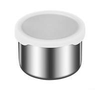 Springwillfly Récipient de rangement à soupe en acier inoxydable 304, boîte hermétique pour congeler et réfrigérer les soupes, design étanche, solution de stockage polyvalente des aliments de cuisine