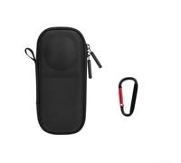 Springwillfly Sac de rangement pour Insta360 X5/X4 facile à transporter avec crochet en métal pour photographes en plein air, Voir image, Nylon 2