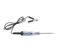 Springwillfly Stylo testeur de circuit électrique de voiture pour systèmes 3-48 V CC - Pointe de sonde en acier au carbone conçue pour la pénétration de fils d'isolation