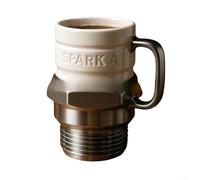Springwillfly Tasse en céramique avec graphismes détaillés du moteur adapté pour la maison, le bureau, la table ou l'étagère