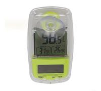 Springwillfly Thermomètre numérique avec source d'énergie solaire et enregistrement de la température minimale maximale de 24 heures pour la maison, le jardin et le bureau
