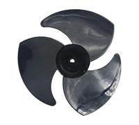 Springwillfly Ventilateur à montage en D compatible avec les boîtiers de ventilateur de sol Turbo standard pour un mouvement continu de l'air et une utilisation fonctionnelle (noir -18 cm)