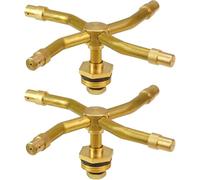 Sprinkler à Eau 2PCS arbreur d'eau Rotatif Automatique à 360 ° pour la pelouse Couverture de Zone pulvérisateur Rotatif pou