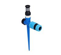 Sprinkler à Pelouse Réglable à 360 ° avec Matériau ABS, Arroseur Entièrement Réglable, avec Une Technologie de Brouillard Fin, Couverture Prolongée