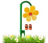 Sprinkler Daisy Crazy, 360 ° Tiration Folle de Fleurs de Danse Folle Sprinkler drôle de Jardin pelouse avec Adaptateur pour Les enfantss, Chiens, arrosage de la Cour