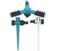 Sprinkler de Jardin à 360 degrés Sprinkler de pelouse Rotatif pour Une Grande Zone d'arrosage Jardinage ABS Alliage