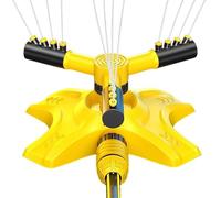Sprinkler De Pelouse Asperseur Rotatif Automatique 3 Bras 360°