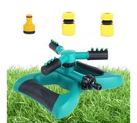 Sprinkler De Pelouse - Sprinkler De Jardin Pratique | Sprinklers À Eau Réglables pour Jardin | Système D'irrigation en Rotation Pulvérisateur Adapté Aux Arrosage des Herbes De La Cour