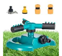 Sprinkler for Yard - Garden Sprinkler | Automatic Garden Water Sprinklers | Lawn Irrigation System 360 Degree Rotation for Flower Beds Vegetable Patches Nurseries Parks Kids Pets Playing