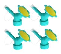 Sprinkler Head Catch, 4pcs Dual Head Water Bottle Spout, Plastic Mini Arrosage de Can, Facile à Installer la buse de Waterer Plant for Seedlings Plant Garden Sprinkler