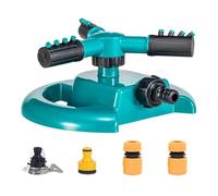 Sprinklers de Jardin pour pelouses, Arme Automatique Sprinkler à Eau réglable, Rotation à 360 degrés Système d'irrigation de Couverture pour Les plaques de légumes