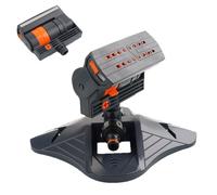 Sprinklers for Yard, Rotating Adjustable Sprinkler, 16 trous Square Plant Sprayer with Adjustable Rotating Head and Water Saving Flow Control, Durable for Garden Lawn Greenhouse, Farm, Patio Use