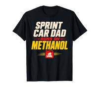 Sprint Car Dad Racing Dad Dirt Track Cadeau pour Papa T-Shirt
