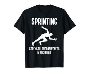 Sprint Compétences Ironie du sort Course à pied sur courte T-Shirt