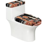 Sprint Start Burst Lot de 2 housses de toilette élastiques extensibles et lavables en forme de U pour salle de bain