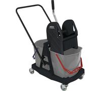 Sprintus seau double à roulettes 2x17 litres ; 301001