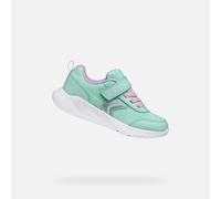 Geox J SPRINTYE Girl B Baskets Watersea/Rose Taille 36 EU