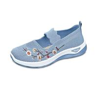 Spritumn-Home Basket De Marche Slip on pour Sneakers, Basket sans Lacet Chaussure RandonnéE Femme Chaussures Confortables Femme Fitness Gym AthléTique Multisports Outdoor Casual