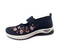 Spritumn-Home Baskets Et Chaussures De Sport Femme, Basket Femme Orthopedique Legere Running Tennis Gym Jogging Slip on Basquette Chaussures De Tennis AntidéRapante Casual Fitness Sneakers