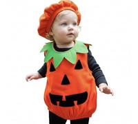 Spritumn-Home Costumes De Citrouille d'halloween Deguisement Halloween Enfant BéBé 3 Ans Garcon Costume Decoration, Orange #18, 6-12 mois, (6r6VvKhM5)