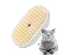 Spritz Defur Peigne Pour Les Chats ， Brosse De Vapeur De Chat, Pinceaux Cuites À La Vapeur De Chat Intérieurs, Pinceau De Chats À Vapeur Multifonctionnel Et Déchargement