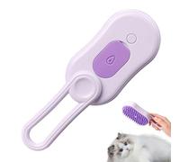 Spritz defur peigne pour les chats, spritz defur peigne pour chiens - Brôles de vapeur de vapeur de chats de poignée rotative rechargeable,Accessoires de toilettage pour animaux de compagnie, peigne d