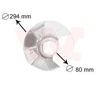 Spritzblech Ankerblech Avant Gauche Droite Compatible Pour VW Transporter III