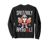 Spritzholy Aperoholi - Père Noël apéritif drôle Spritz Sweatshirt