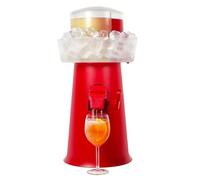Sprizzer, la machine pour préparer le Spritz directement dans le verre. Sans électricité ni piles. Prêt pour l'été, les barbecues et les fêtes entre amis. 100 % fabriqué en Italie. (Rouge)