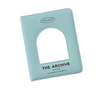 SPRMUD Mini classeur de cartes à 1 poche, 40 poches avec 20 pochettes, collecteur de cartes à collectionner, album de cartes pour filles et garçons (1, bleu)