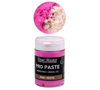 Spro Trout Master Pro Paste Pâte de truite flottante active aux UV pour un succès maximal de pêche, Appât de pêche à la truite pour grande truite, Trout Bait (rose et blanc/garlic)