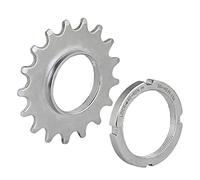 Sproctuaire de vélo - Bikee Single Speed Freewheel | Accessoire de remplacement de cyclisme à un pilier | 13T 14T 15T 16T 17T 18T Options | de vitesse de moyeu électroplitée en argent traité à