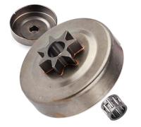 Sproette de tambour d'embrayage 7T 1121 640 2004 Kit & Roulement for 9512 933 2260 Ajuster for STIHL 026 MS260 024 MS240 La tronçonneuse