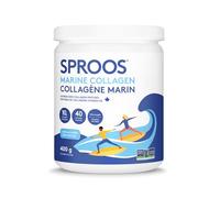 SPROOS - Collagène Marin - à Boire - Peptides de Collagène Hydrolysé - Santé des Cheveux, de la Peau et des Ongles - Pas de Goût de Poisson - Cure de 40 jours - 400 g